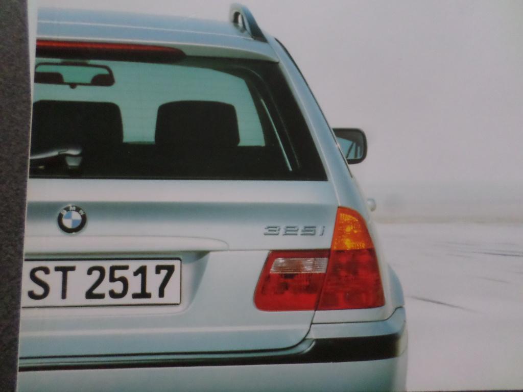 BMW Serie 3 Touring 2001 Brochure, Boeken, Ophalen of Verzenden, BMW