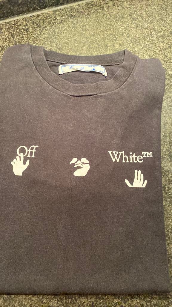 OFF WHiTE t-shirt zwart maat m, Kleding | Heren, Ophalen of Verzenden, Zo goed als nieuw, Maat 48/50 (M), Zwart