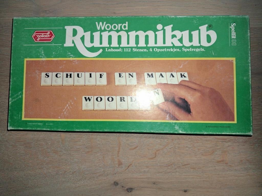 Mot : rummicub, Enlèvement ou Envoi