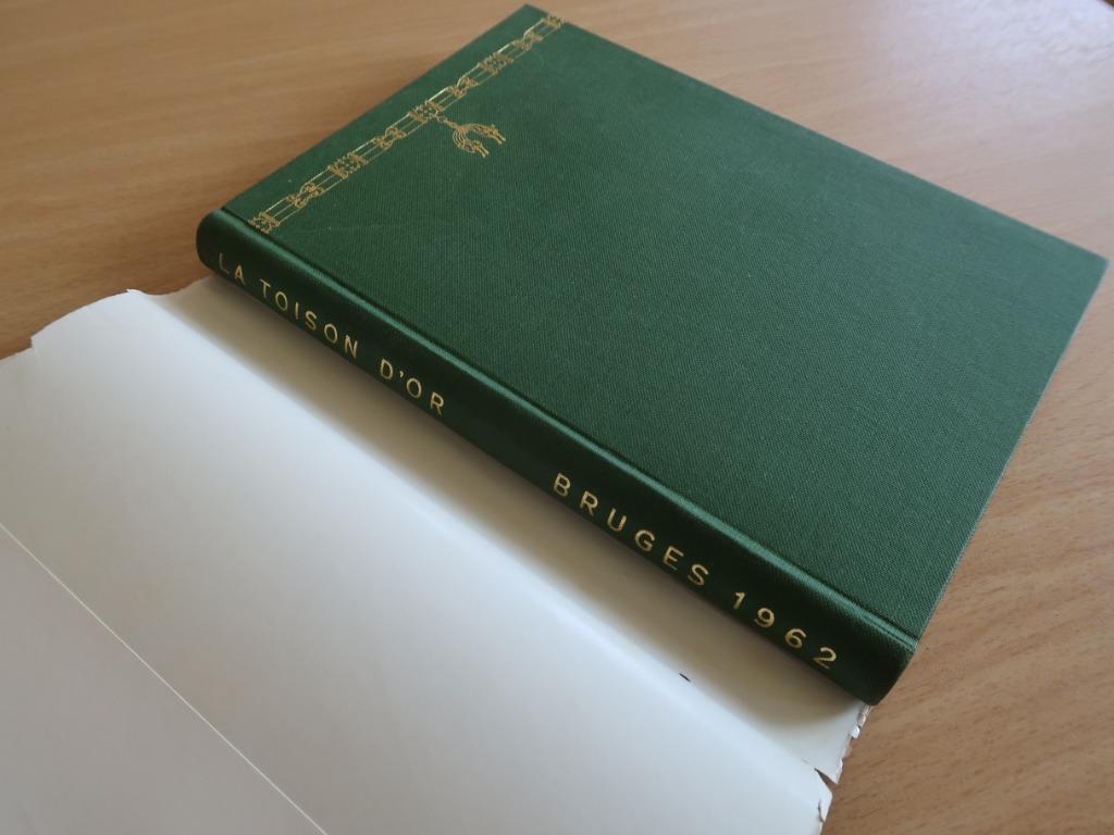La Toison d'or / Bruges 1962, Ophalen