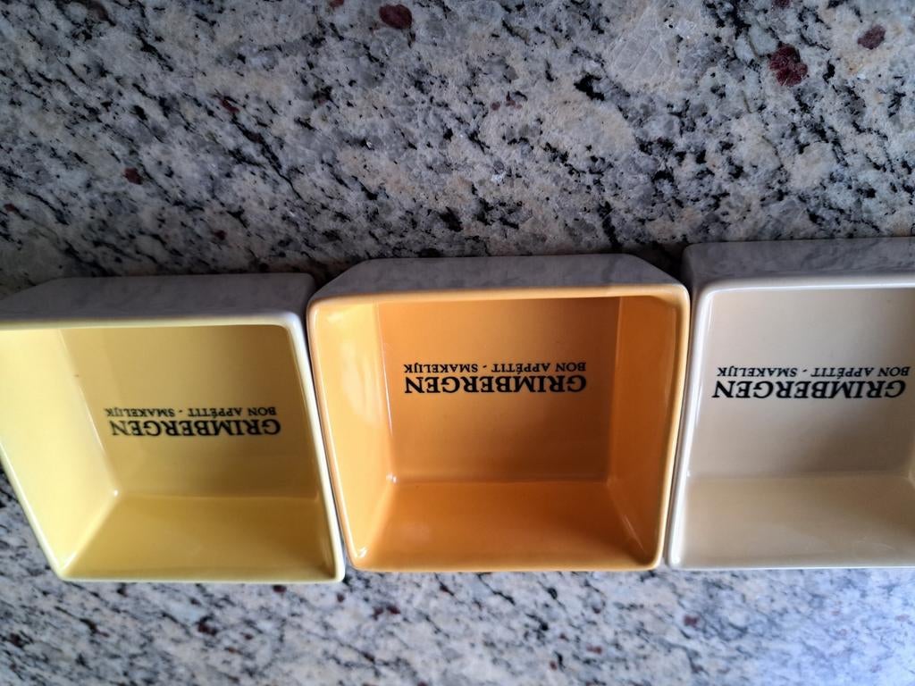 Hapjes schaaltjes grimbergen, Ophalen of Verzenden, Zo goed als nieuw