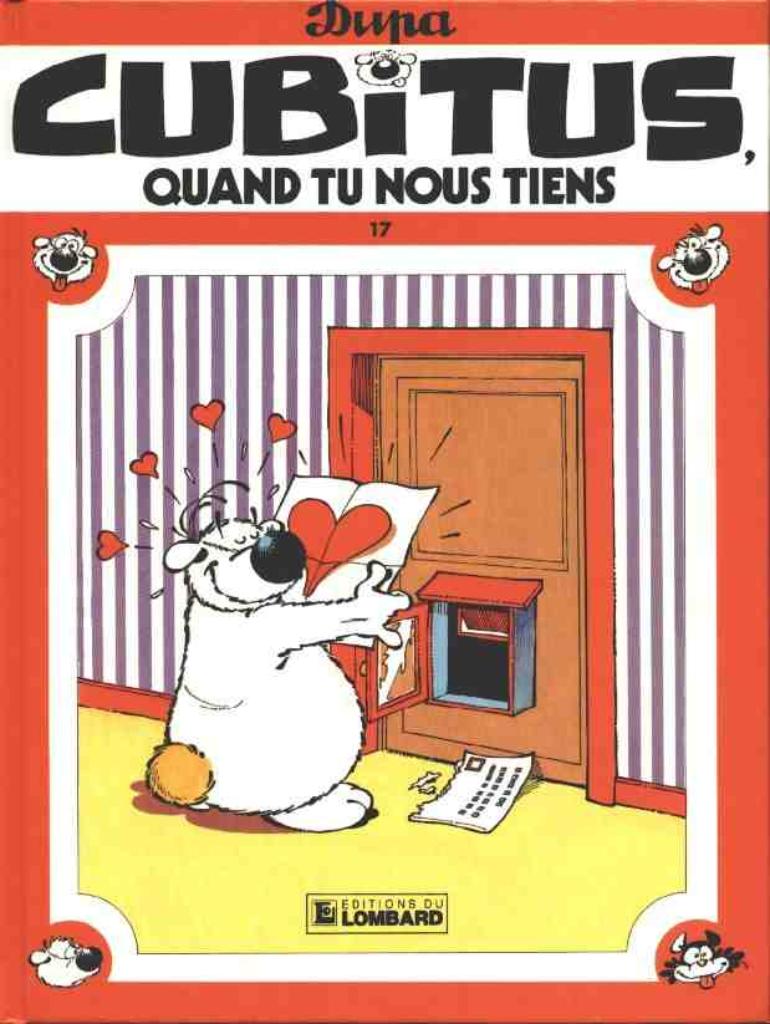 Cubitus, quand tu nous tiens ! . Première édition, Livres, Une BD, Enlèvement ou Envoi, Utilisé