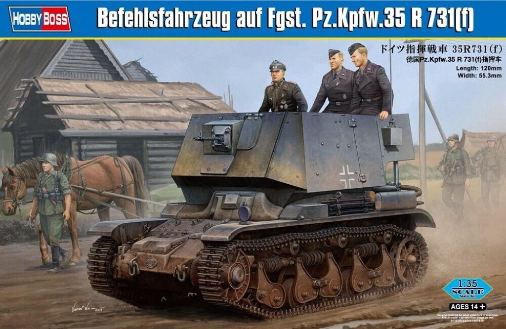HOBBY BOSS 83809 befehlsfahrzeug échelle 1/35, Neuf, Autres marques, Tank, Enlèvement ou Envoi