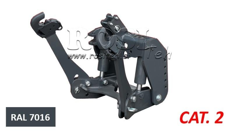 KIT RELEVAGE HYDRAULIQUE AVANT CAT2 POUR TRACTEUR 2500KG, Autos : Divers, Prises, Envoi, Neuf, Hydraulique, Prise de ciseaux