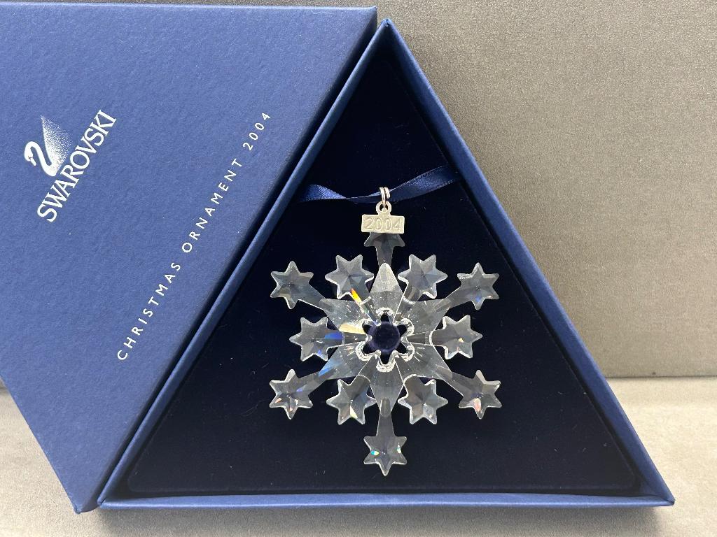 Swarovski Kerstster 2004, Ophalen of Verzenden, Nieuw, Figuurtje