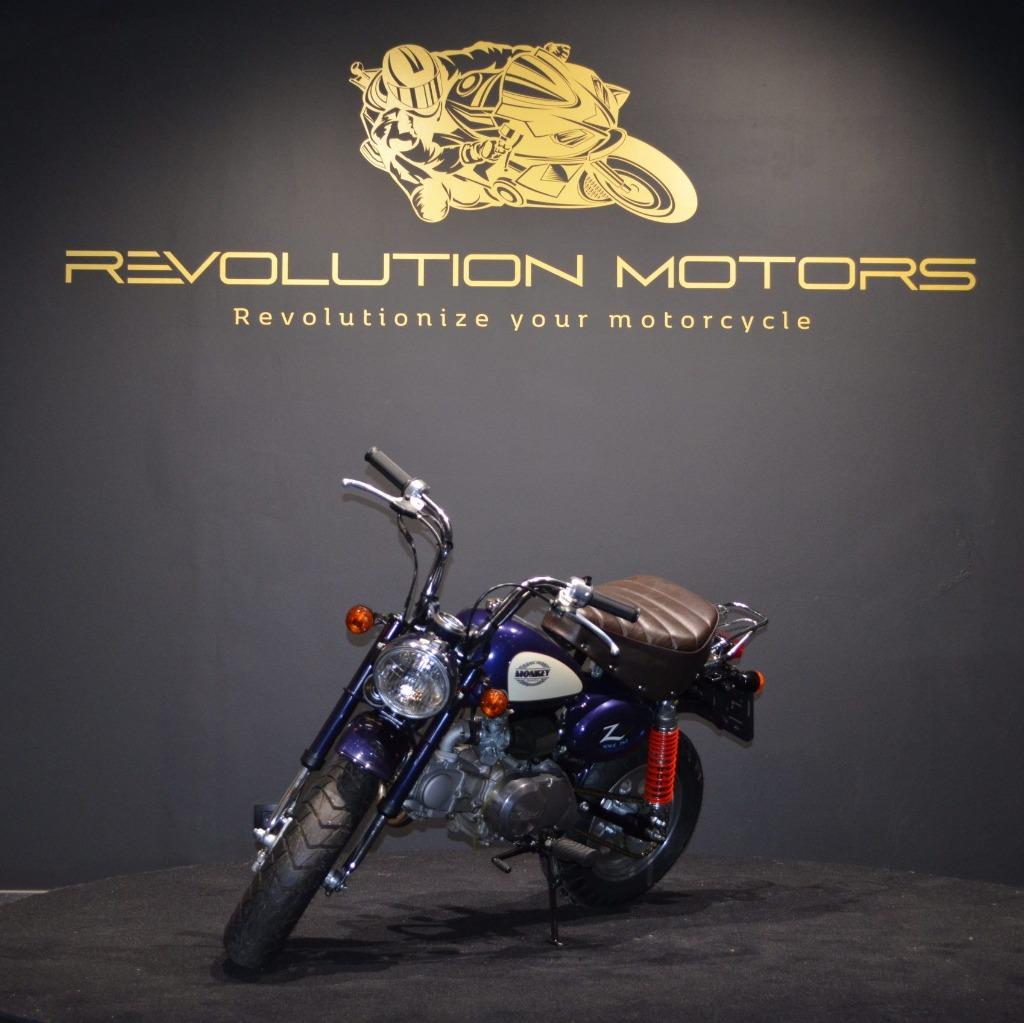 Honda Monkey, Scooter, Bedrijf, 11 kW of minder, 124 cc