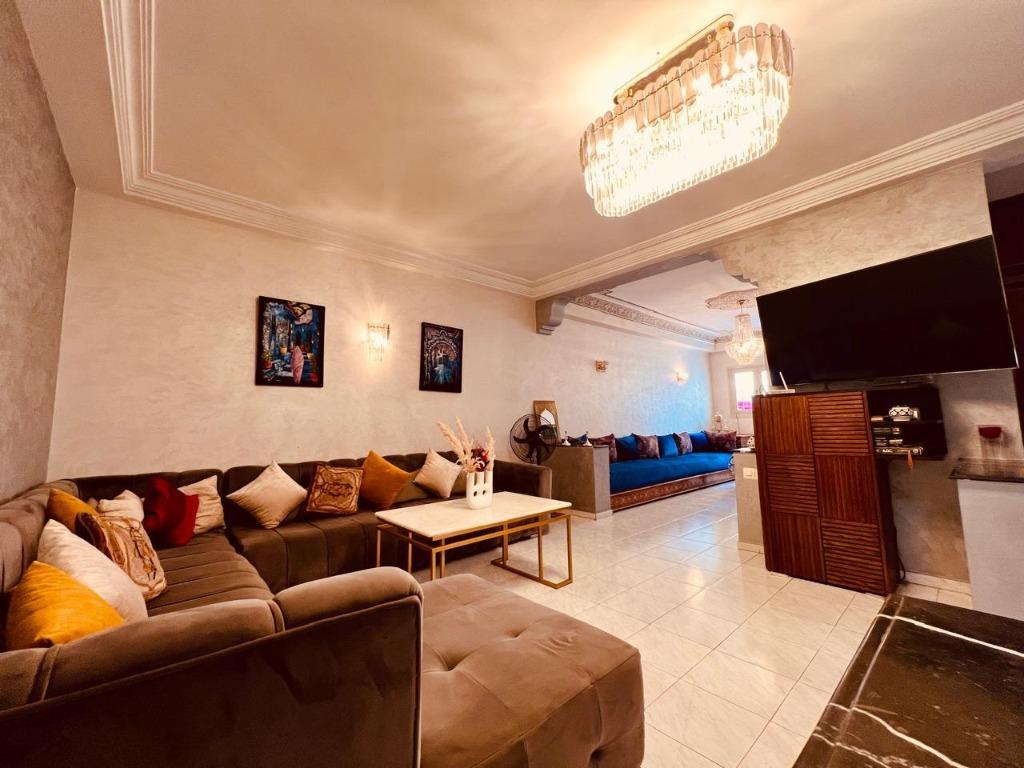 Prachtig gemeubileerd appartement te huur in RABAT in Marokk, RABAT, 3 kamers, Buiten Europa, Stad
