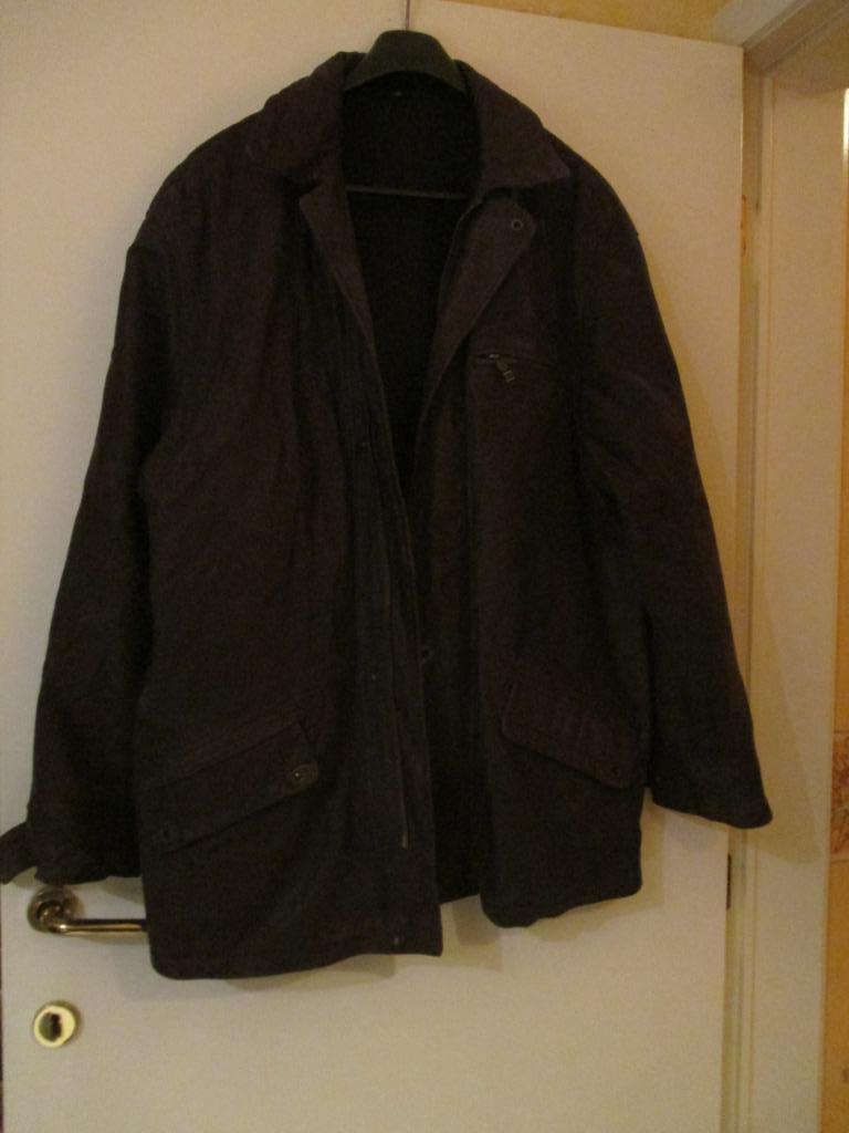 veste homme en cuir marron Vasari taille 50, Enlèvement ou Envoi, Porté