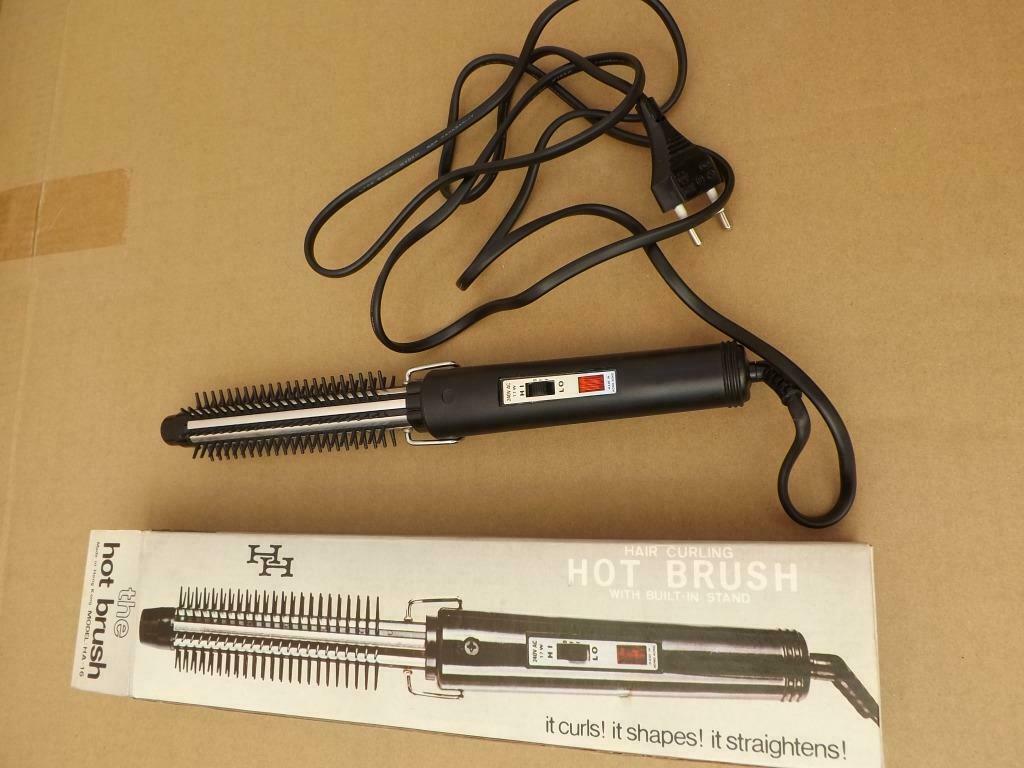 HAARBRUSHER ELEKTRISCH Retro/Vintage Hot Brush Hairsetter, Ophalen of Verzenden, Nieuw, Krultang of Stijltang