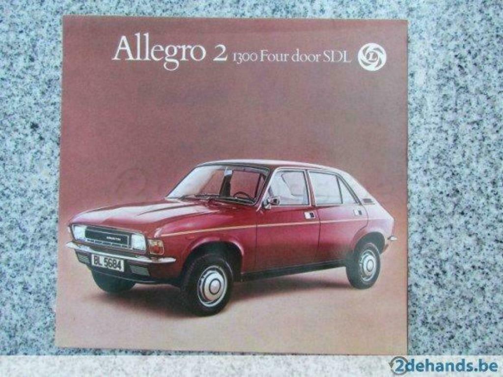 Folder Allegro 1300 SDL 1978, Livres, Enlèvement ou Envoi, Comme neuf, Alfa Romeo