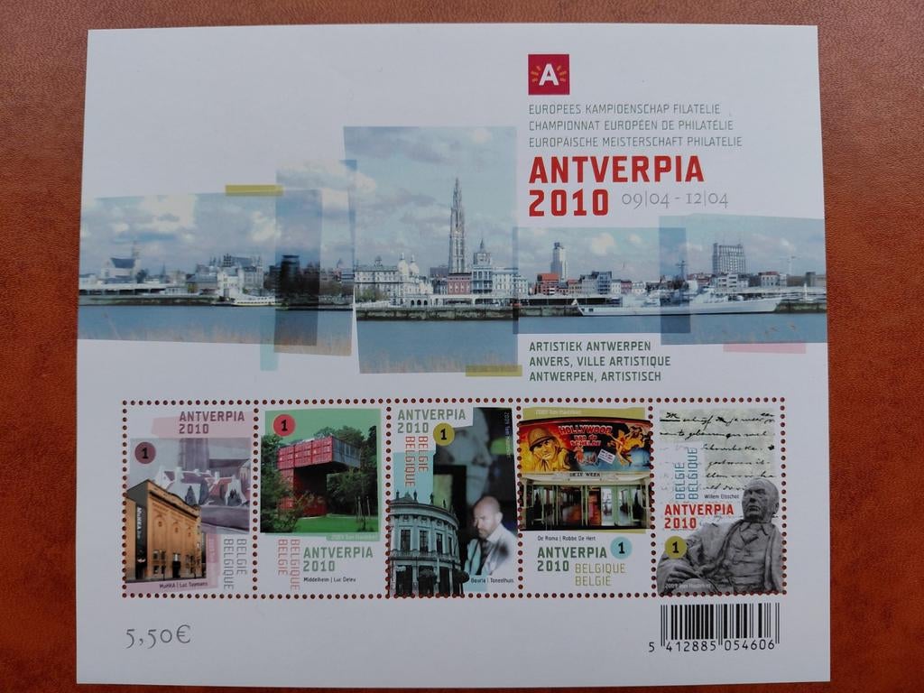 Blok 169 postfris - Antverpia 2010 - 2009, Enlèvement ou Envoi, Non oblitéré, Neuf