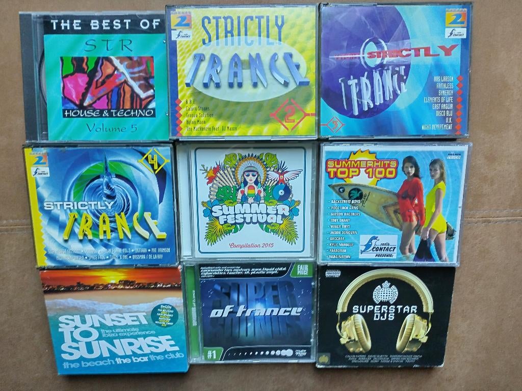 CD * TUBES DE DANCE-TRANCE-RETRO-CLUB... * 8€ PAR BOÎTE CD, Enlèvement ou Envoi, Comme neuf