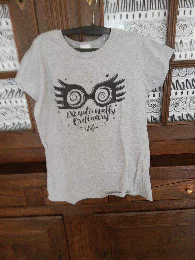 T-shirt Harry Potter gris clair. Taille S., Vêtements | Femmes, Enlèvement ou Envoi, Comme neuf, Gris