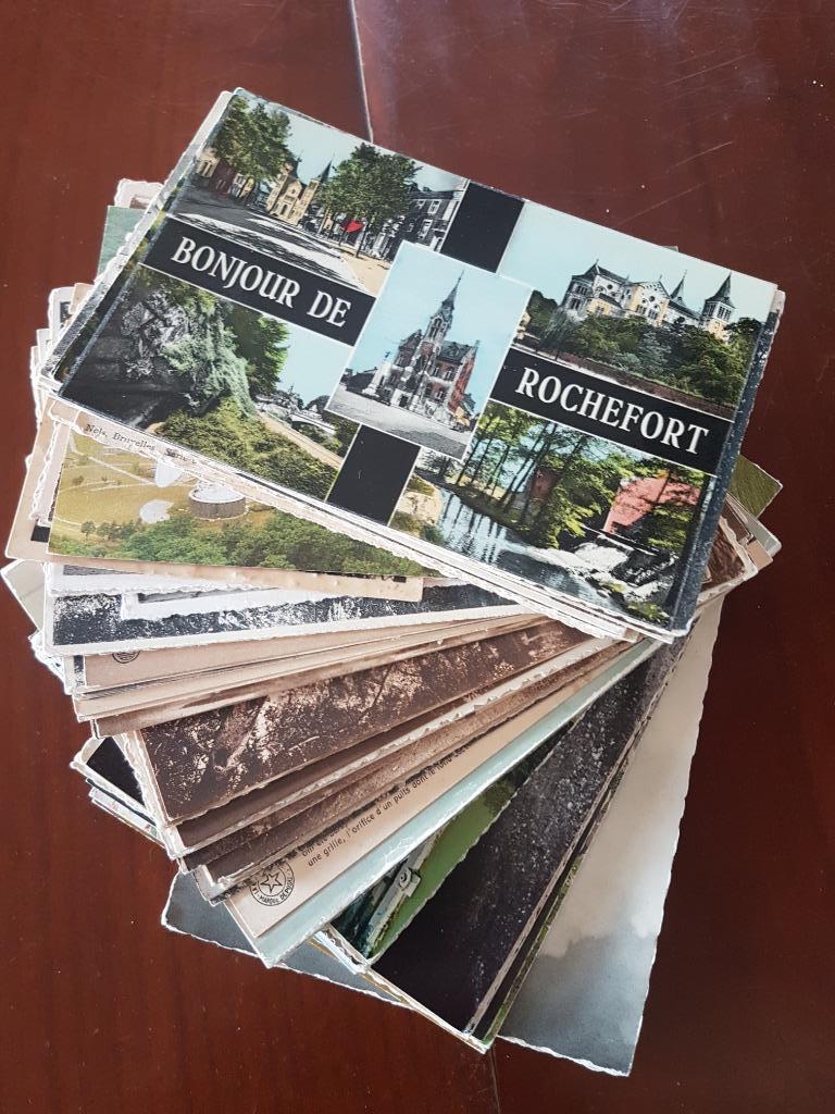 Rochefort Lot de 111 cartes postales + 4 petites cartes, Collections, Cartes postales | Belgique, Enlèvement ou Envoi, 1920 à 1940