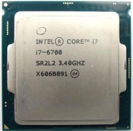 Intel i7-6700 aansluiting Socket 1151, Computers en Software, Processors, Ophalen, LGA 1151, Gebruikt, 4-core