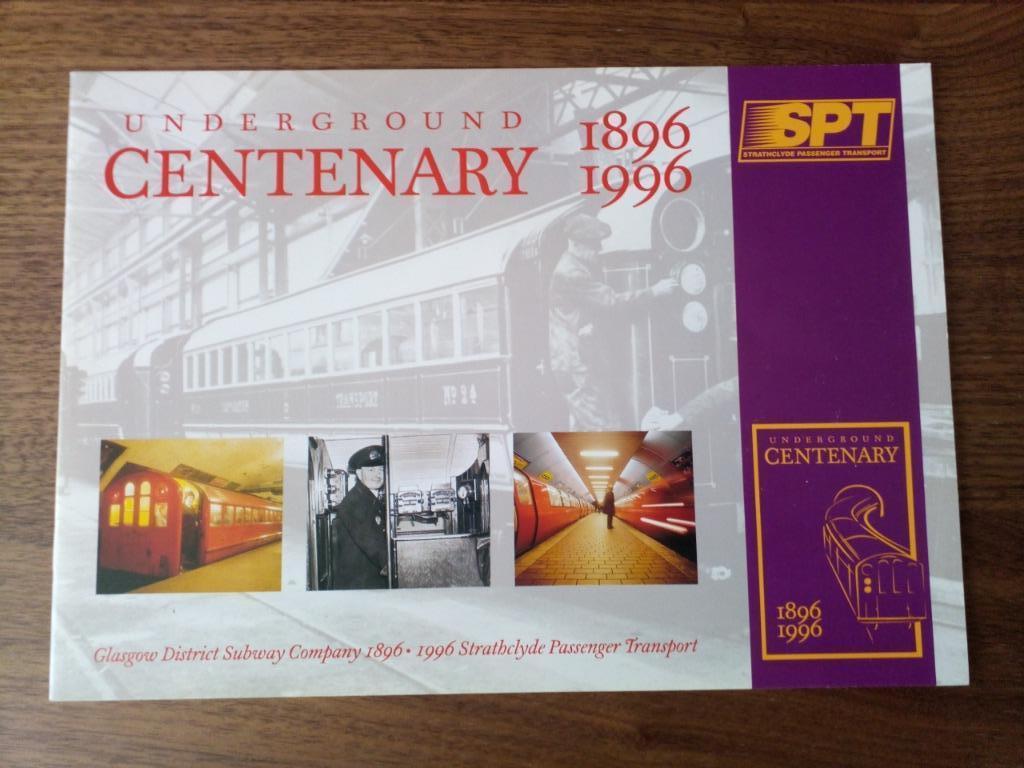 Underground centenary 1896-1996 (Glasgow), Ophalen of Verzenden, Zo goed als nieuw, Tram