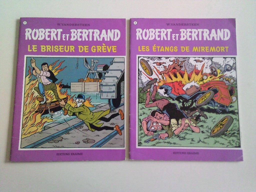 Robert et Bertrand n 8 et 9 . EO 1976, Livres, BD, Enlèvement ou Envoi