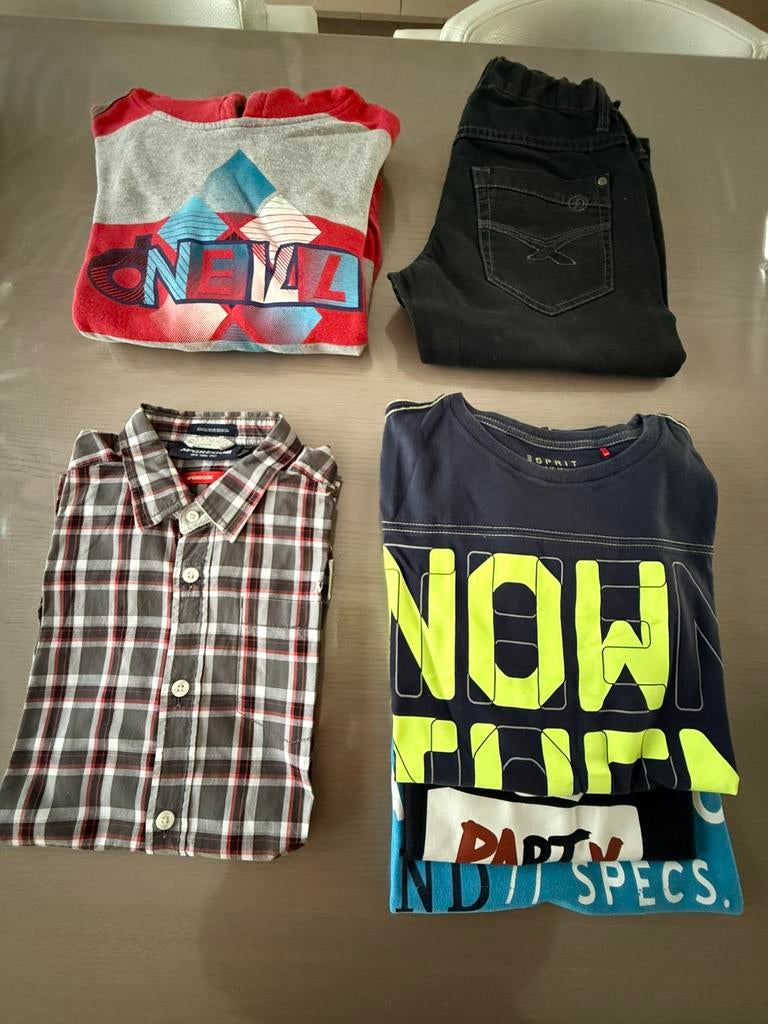 Bundel jongenskledij in goede staat 11 -12 jaar, Enlèvement ou Envoi, Utilisé, Taille 146