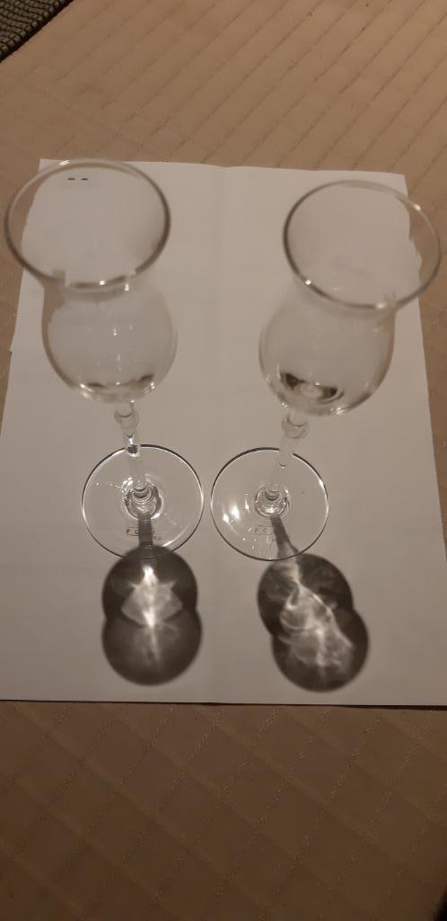 2 Poli Poli Grappa proefglazen, Verzamelen, Glas en Drinkglazen, Ophalen of Verzenden, Nieuw, Overige typen