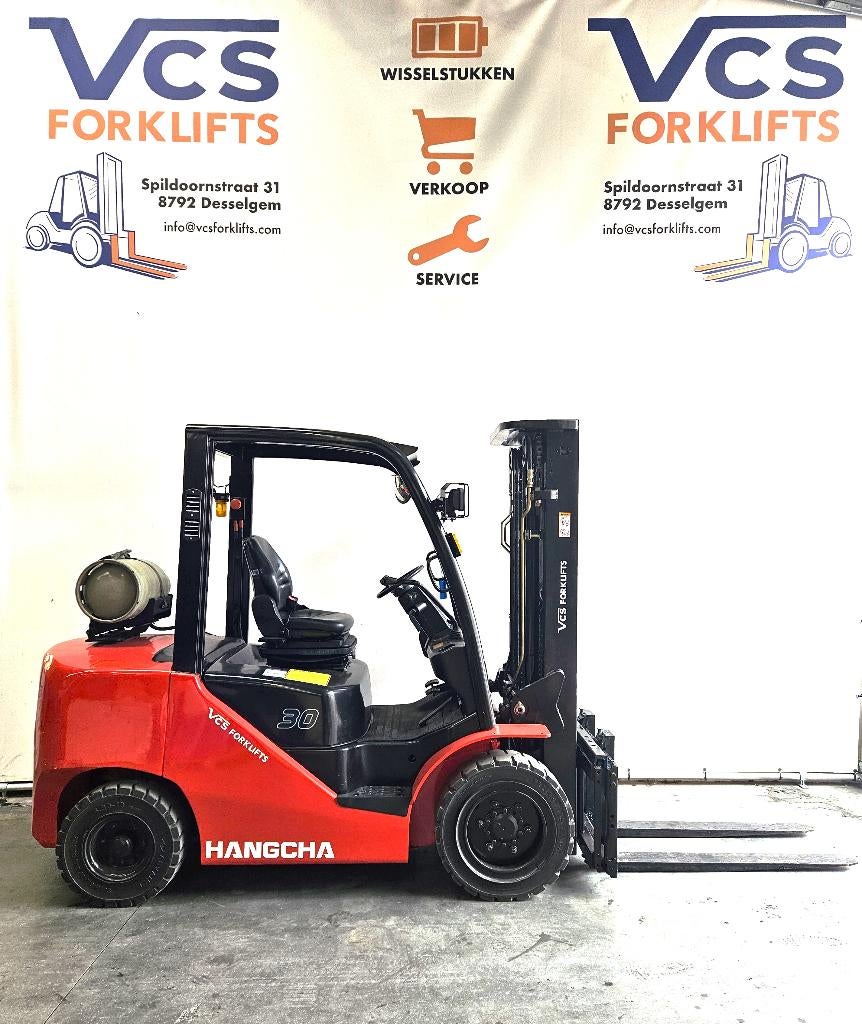 LPG clark: 3.0t HANGCHA, Hangcha, Heftruck, 2000 tot 3000 kg, Ophalen