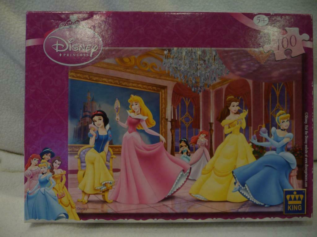 Disney puzzel 100 stuks prinsessen, Enlèvement ou Envoi, Plus de 50 pièces, Neuf, 4 à 6 ans