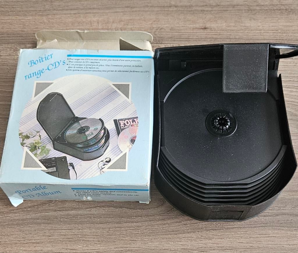 Opbergdoos voor 8 cd´s, Ophalen, Zo goed als nieuw