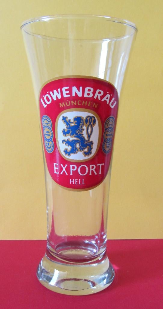 Lowenbrau Export Bierglas - Nieuw !, Ophalen of Verzenden, Zo goed als nieuw, Glas of Glazen, Overige merken