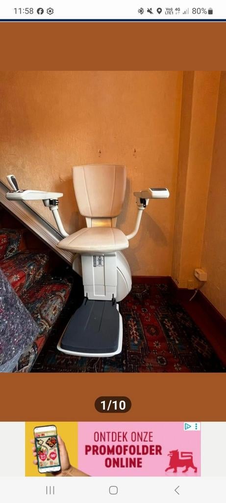 Traplift, Enlèvement, Utilisé