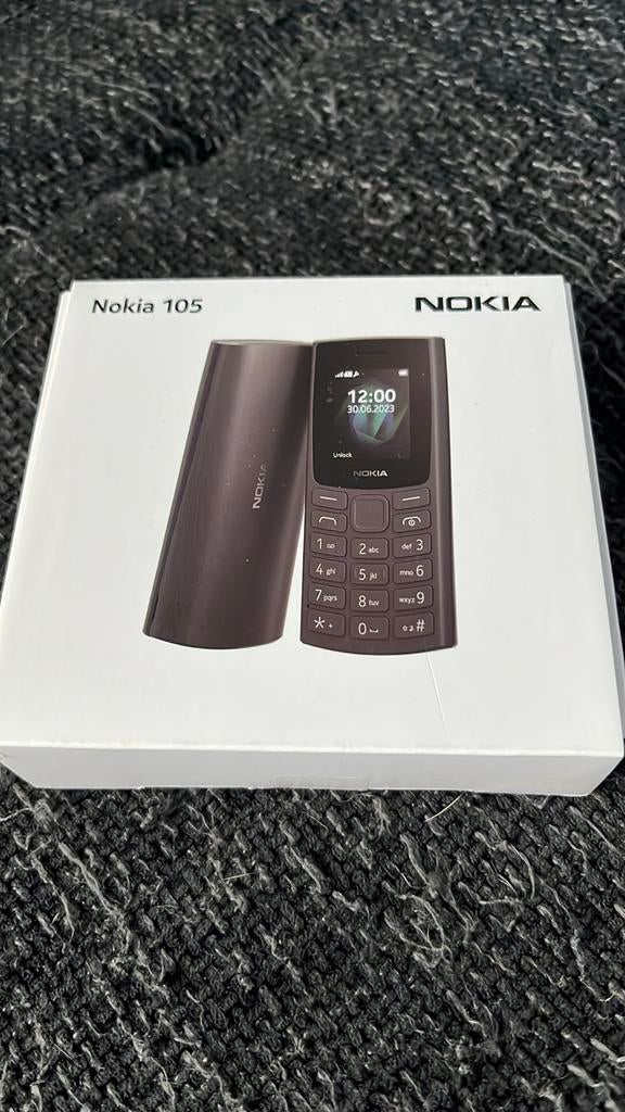 Telephone Nokia 105 noir grid. Neuf et emballé, Enlèvement ou Envoi, Neuf, Noir, Classique ou Candybar