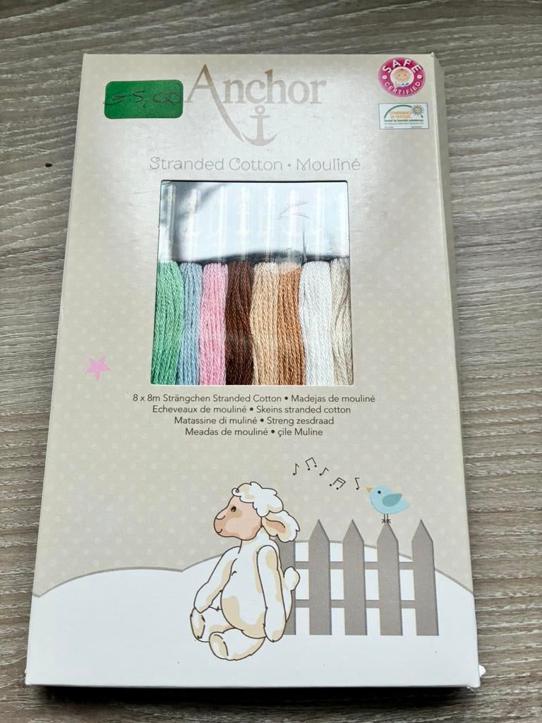 Verschillende borduurpakketten prijs op foto, Ophalen