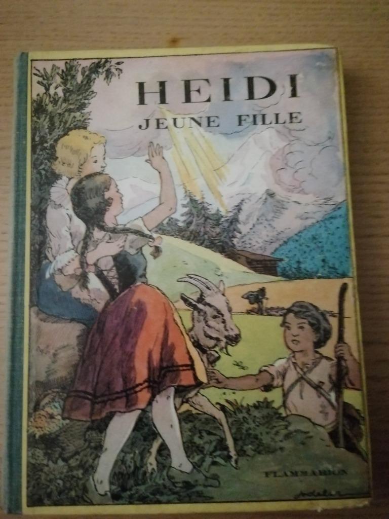 Heidi jeune fille Johanna Spyri, ill. de Jodelet, 1936 BE, Livres, Enlèvement ou Envoi, Utilisé