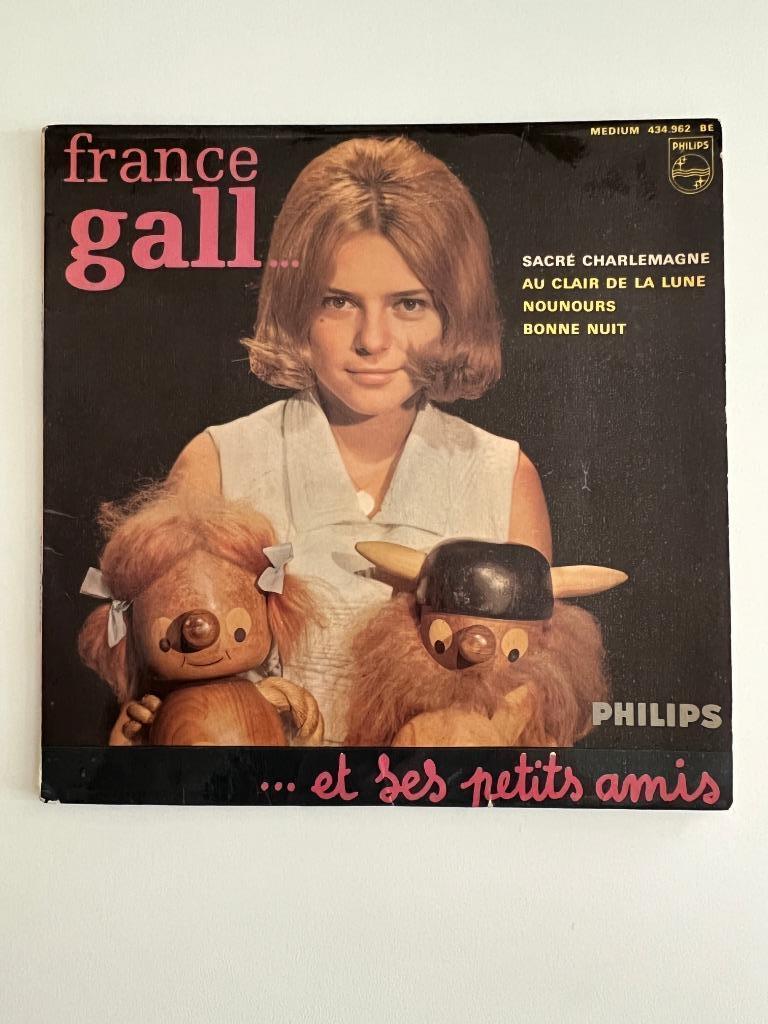 Vinyle 45 tours Sacré Charlemagne France Gall, Enlèvement ou Envoi, Utilisé