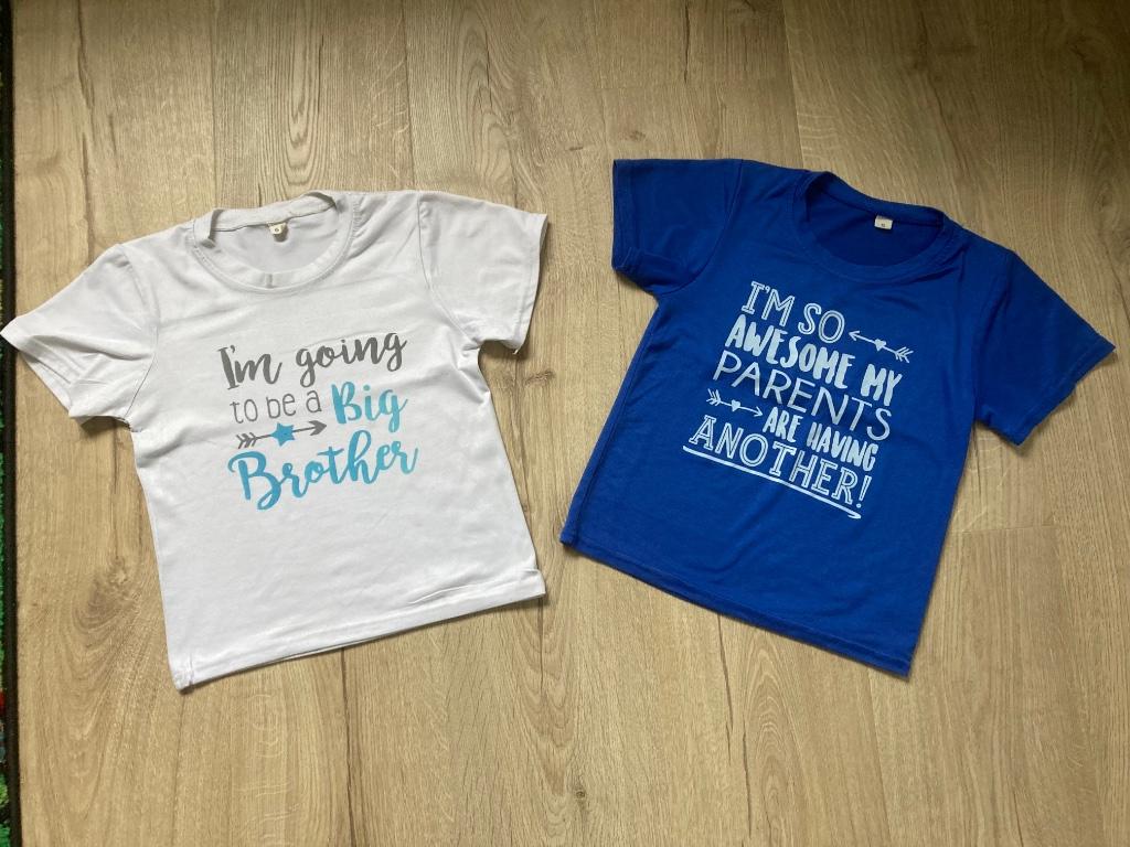 T-Shirts aankondiging grote broer, maat 5 jaar, Kinderen en Baby's, Ophalen of Verzenden