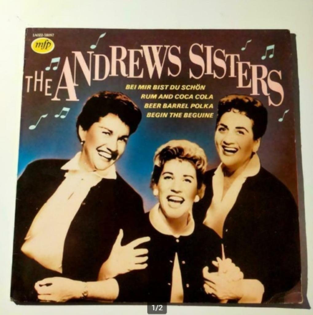 Vinyl LP the Andrews Sisters Hits Polka Boogie Woogie Pop, Cd's en Dvd's, Ophalen of Verzenden, 12 inch, Jazz