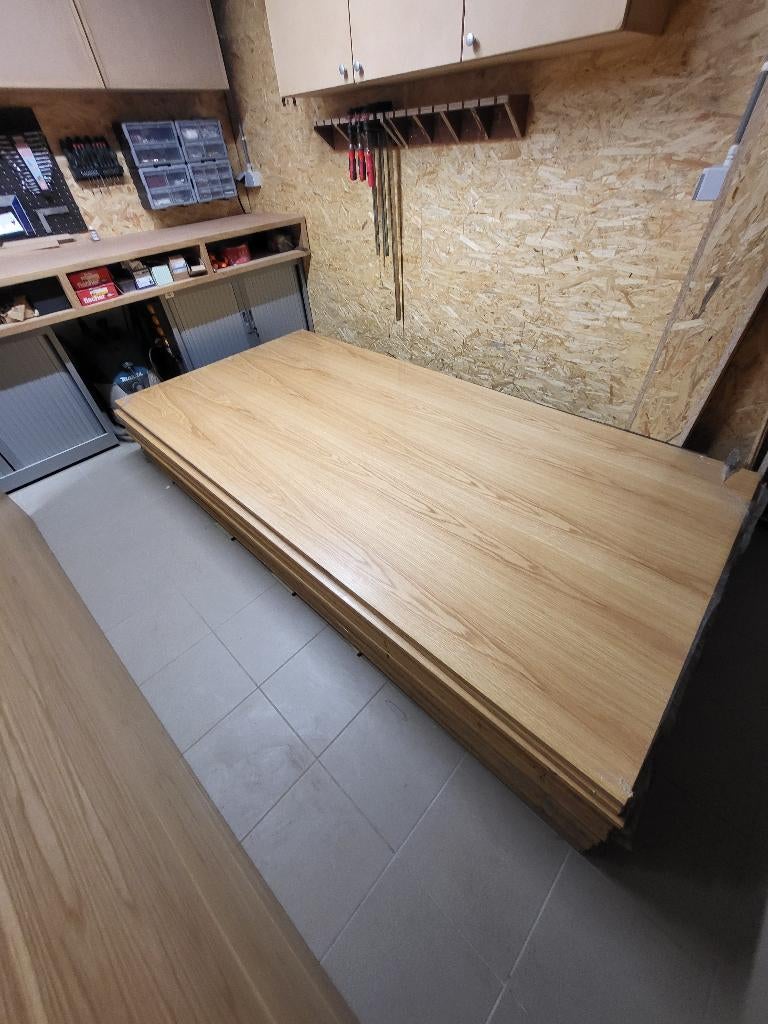 Eik fineer platen; meubelpanelen; mdf, Doe-het-zelf en Bouw, Ophalen, Nieuw