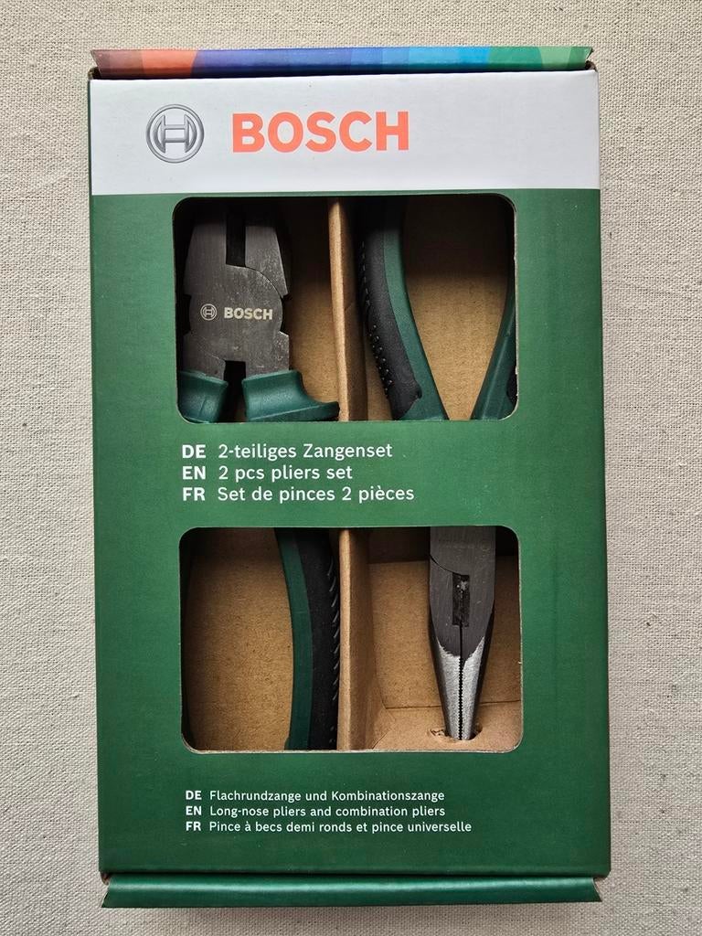 Tweedelige tangenset BOSCH, nieuw, Ophalen of Verzenden, Nieuw
