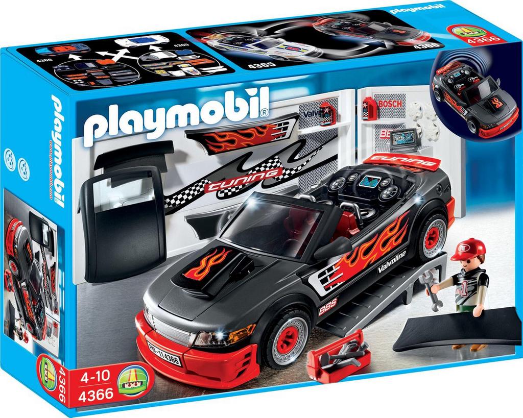 Playmobil tuning auto set 4366, Enlèvement ou Envoi, Comme neuf
