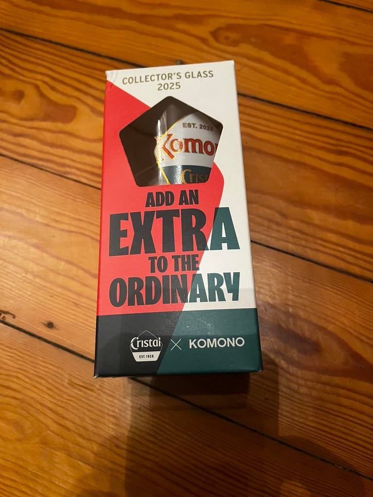 Bierglas Cristal Alken KOMONO, Enlèvement ou Envoi, Comme neuf