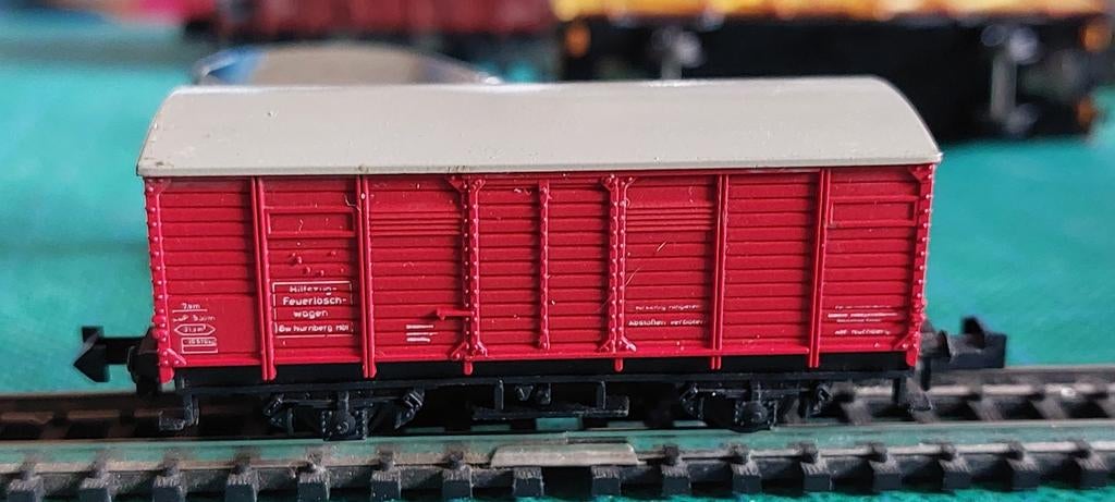 NLK 0103WAGON DES POMPIERS ARNOLD RAPIDO 1/160, Hobby & Loisirs créatifs, Arnold, Enlèvement ou Envoi, Wagon, Comme neuf