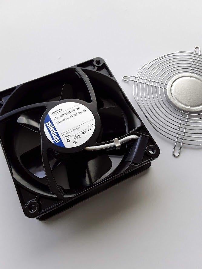 Ventilator EBM 230Volt 19 watt aluminium frame nieuw, Electroménager, Ventilateurs, Enlèvement ou Envoi, Neuf, Autre