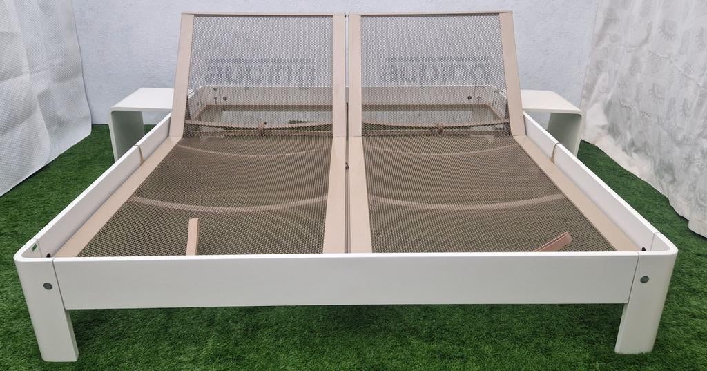 Lit Auping Auronde 180 x 200 cm avec tables d'appoint, Enlèvement ou Envoi, Comme neuf