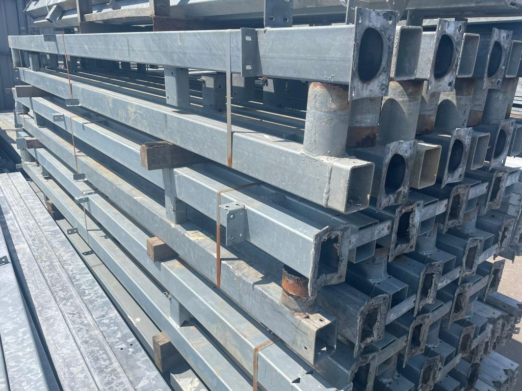Kokerprofielen 100x80x3mm | Lengte: 3750 mm, Ophalen, Gebruikt, Metaal, Overige typen