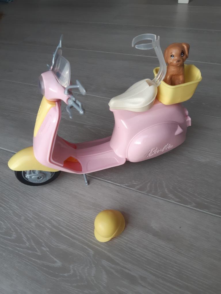 Barbie scooter met hond, Enlèvement ou Envoi, Neuf