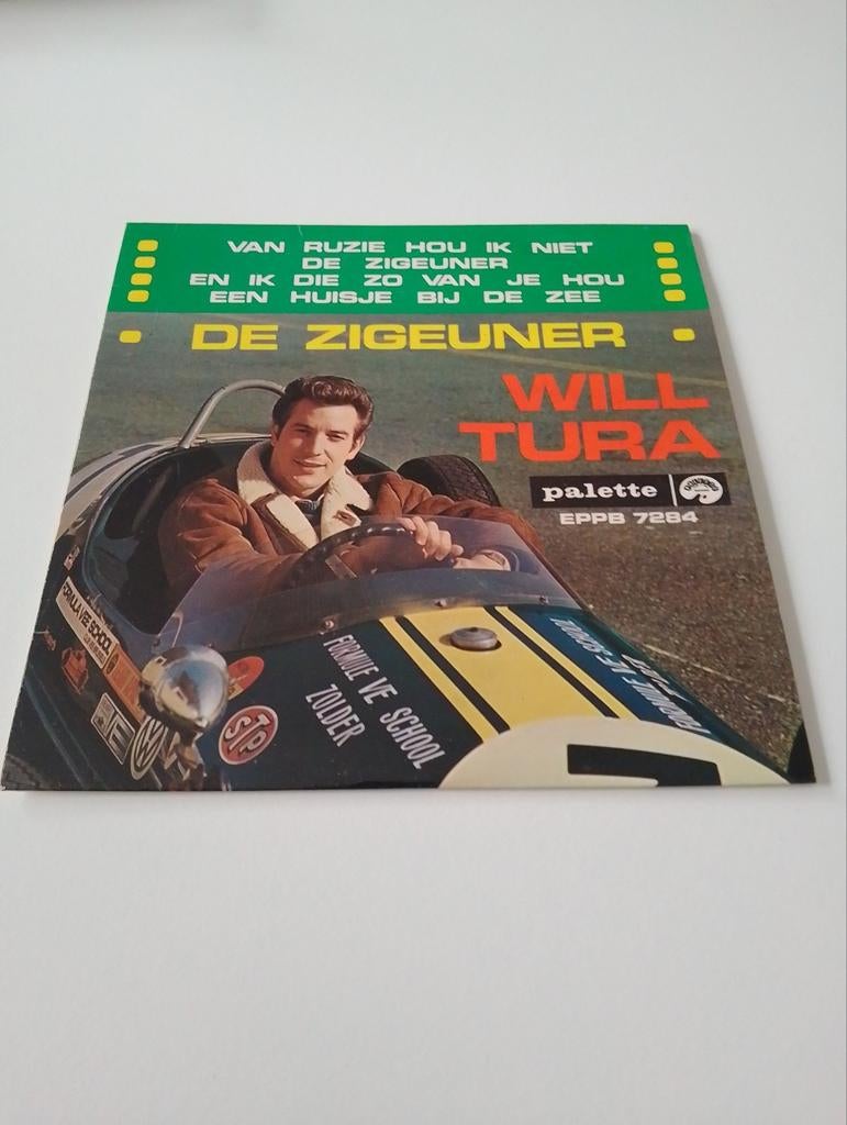 Will Tura - De zigeuner EP 1967, Cd's en Dvd's, Vinyl Singles, Ophalen of Verzenden, Zo goed als nieuw, EP