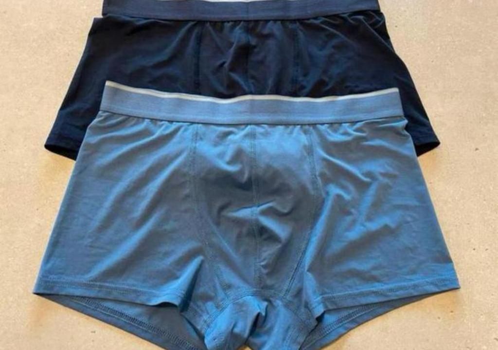 Microfiber Boxershort Maat M, Verzenden, Blauw, Boxer