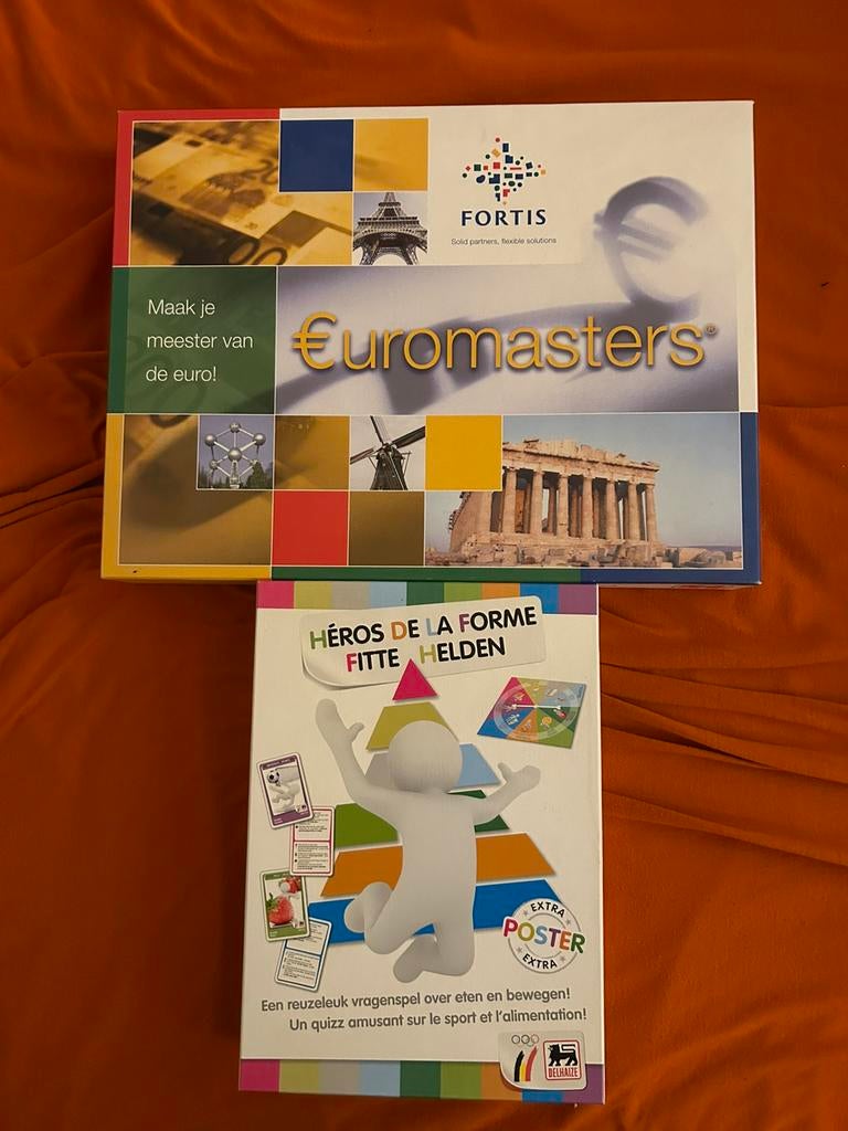 2 stuk gezelschapsspel, Enlèvement, Comme neuf