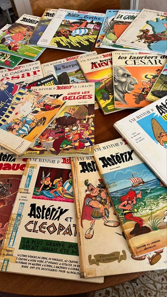 Obelix en Asterix, Boeken, Ophalen