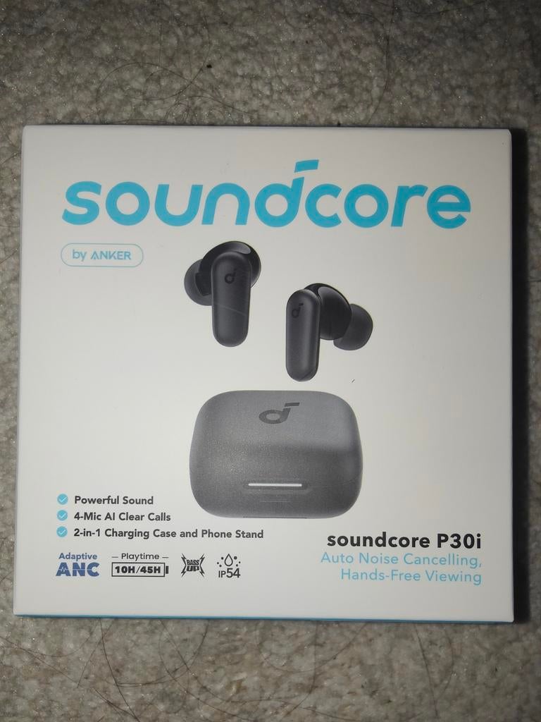 TOUT NEUF ! Écouteurs Soundcore P30i, Enlèvement ou Envoi, Neuf, Intra-auriculaires (In-Ear), Bluetooth