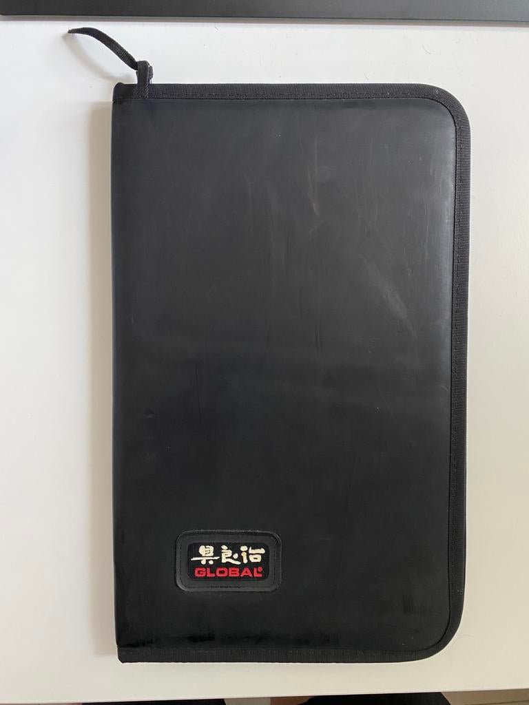 Étui à couteaux Global 7 pièces, couteaux non inclus !, Enlèvement, Utilisé