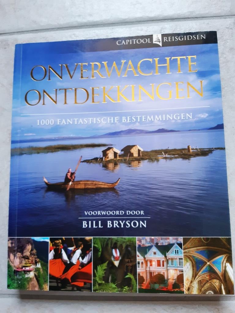 Bill Bryson - Onverwachte ontdekkingen, Boeken, Capitool, Ophalen of Verzenden, Zo goed als nieuw, Reisgids of -boek